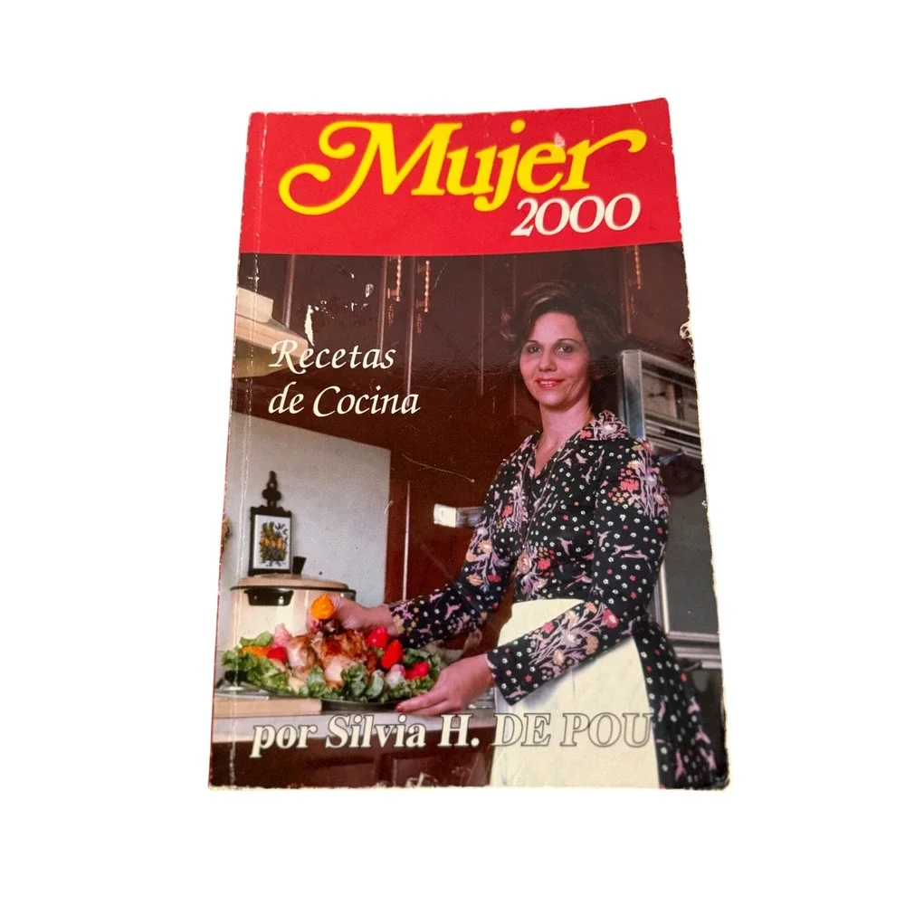 Silvia H De Pou Mujer 2000 Recetas de Cocina Tomo I Spanish Dominican Cookbook